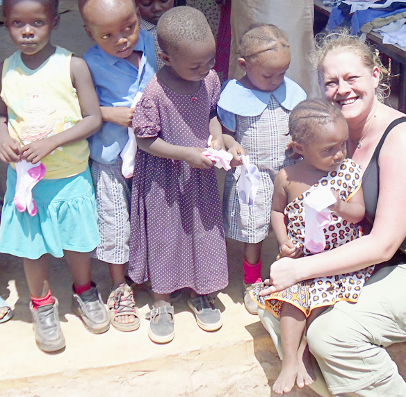 Amy with DGS Children