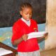 Children are proud to share letters from sponsors.